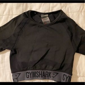Gymshark black flex shirt, small